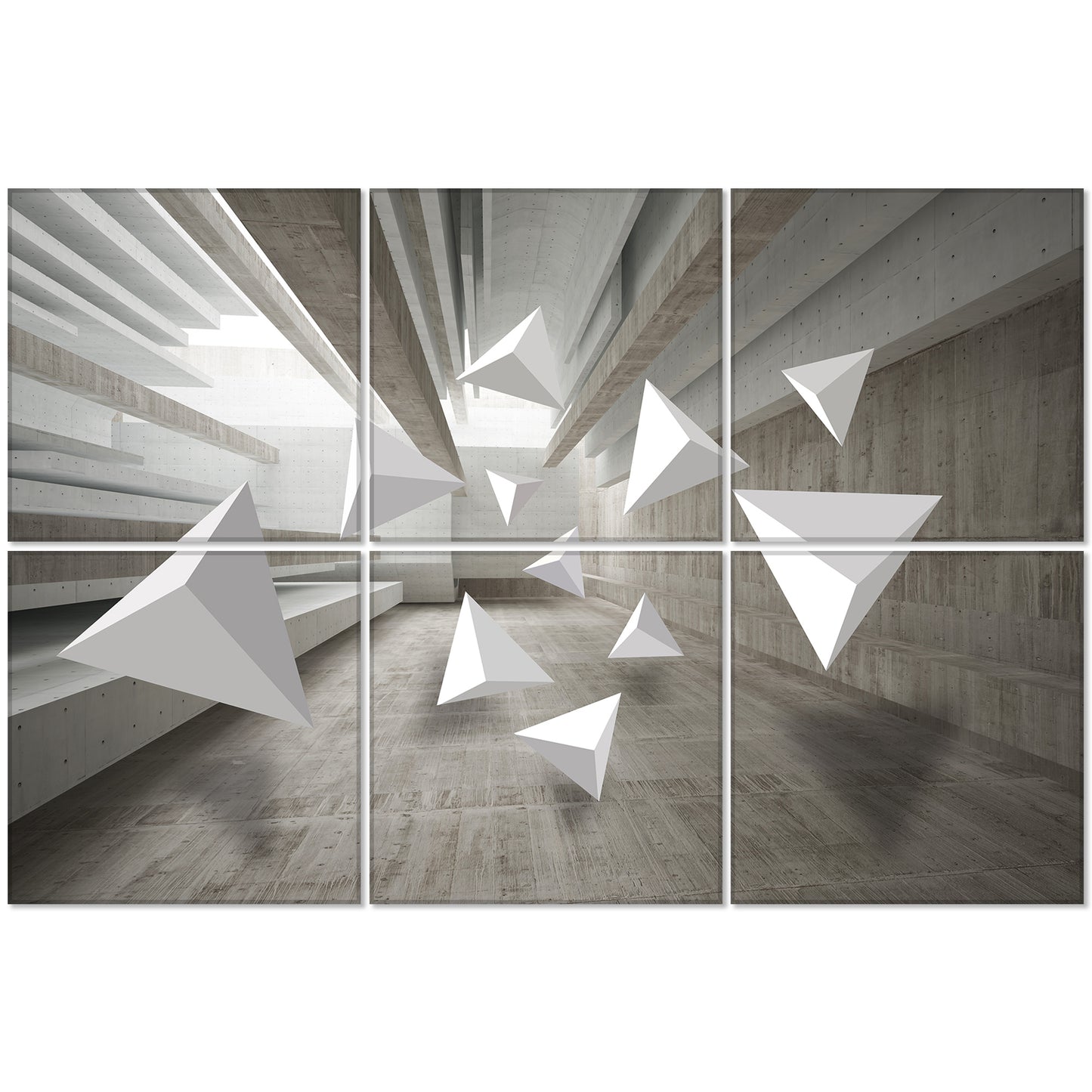 BUBOS 6 Pack Art Acoustic Panels Soundproof Wall Panel,70.8X47.2 Inches Large Sound Absorbing Panel,Self-adhesive Decorative Acoustical Wall Panels, Acoustic Treatment for Home Office(Space)