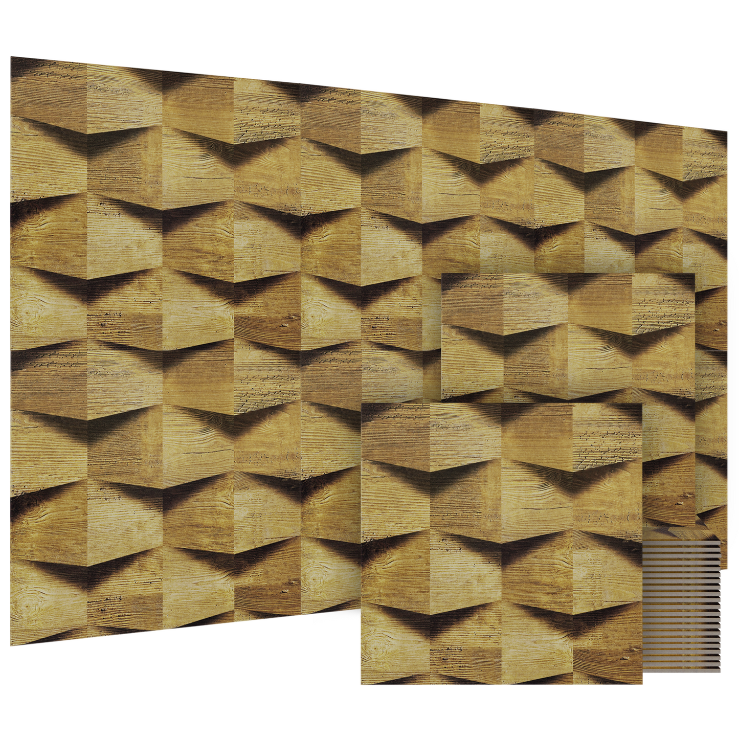 Bubos Large Acoustic log color 72*48"