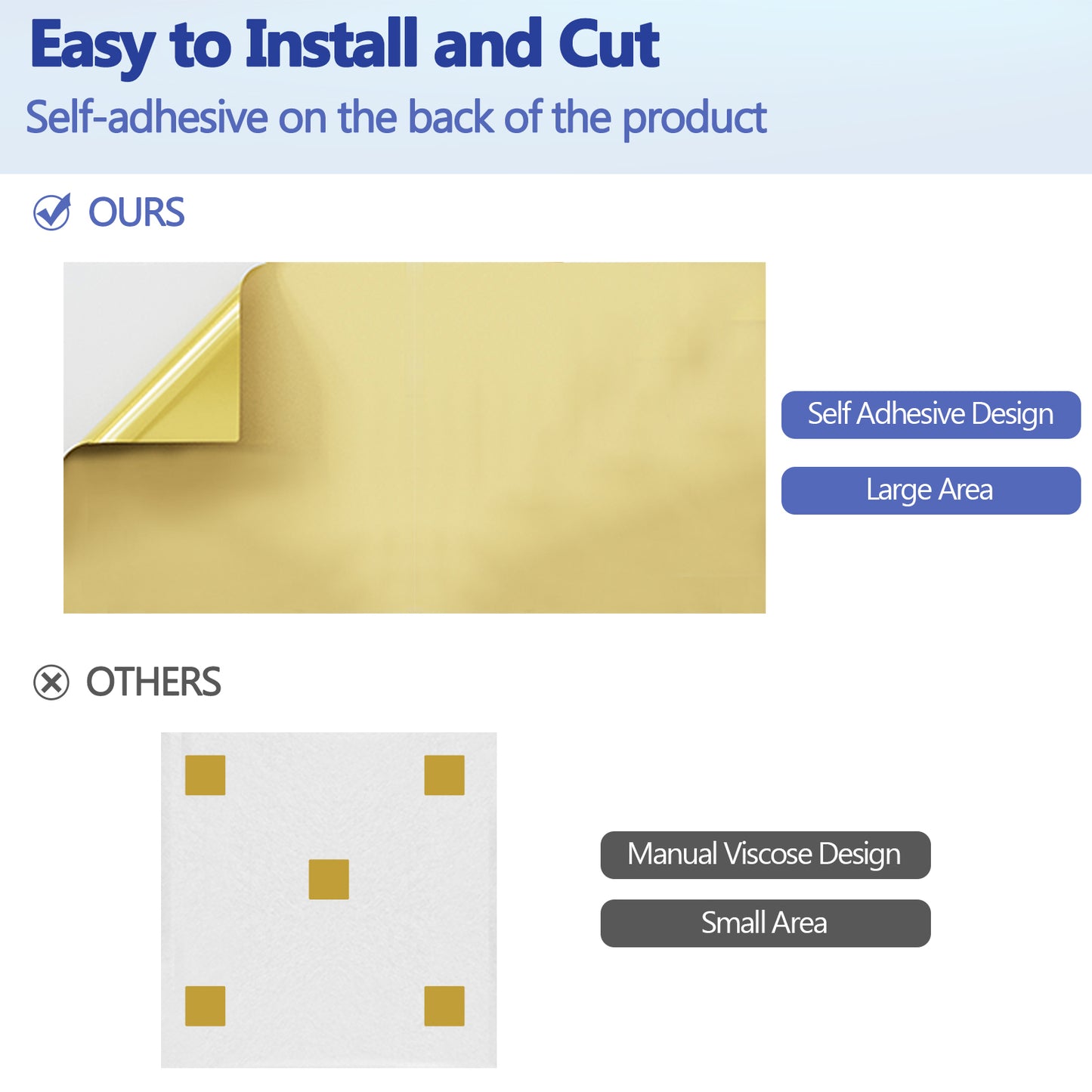 12 pcs Acoustic Brick Wall Panels Self-adhesive