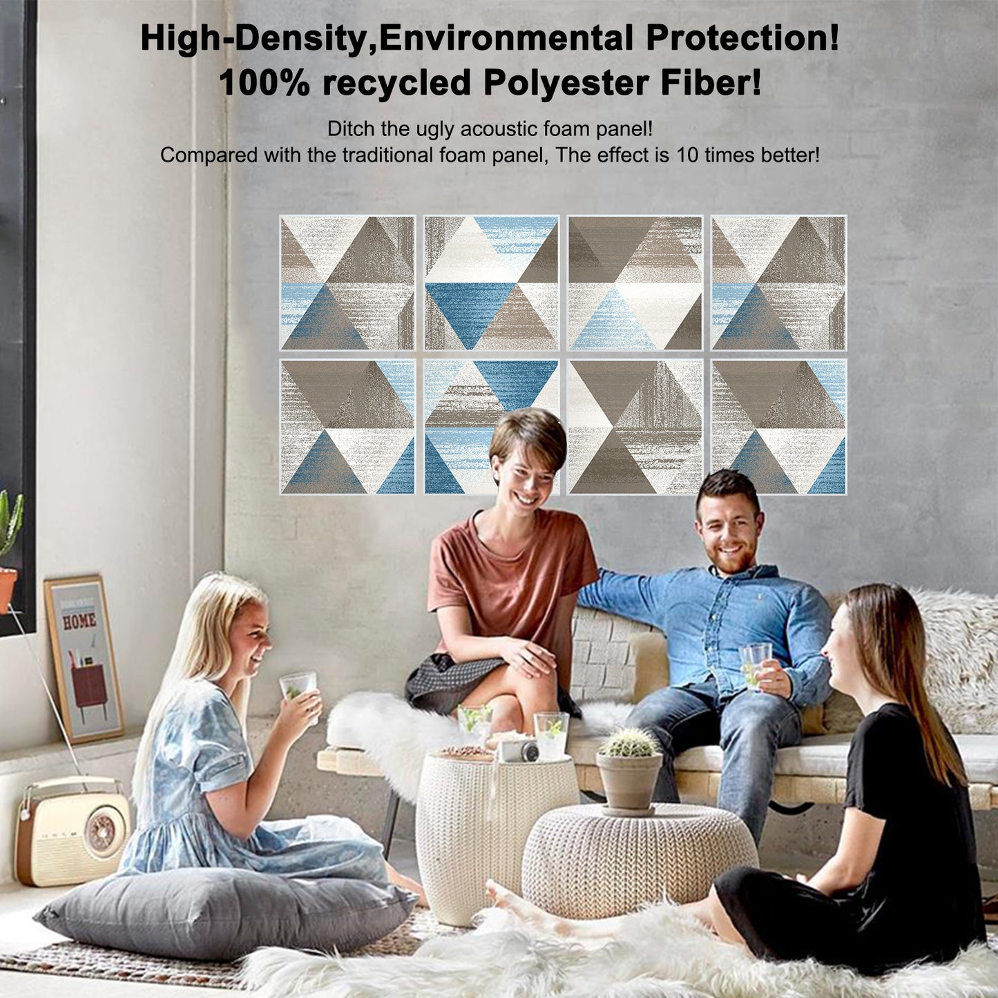 Bubos Acoustic Art Panels Infinite Loop 72x48"