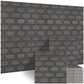 BUBOS 6 Pack Self-Adhesive Acoustic Wall Panels 70.8*47.2"