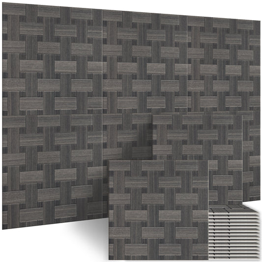 BUBOS 6 Pack Self-Adhesive Acoustic Wall Panels 70.8*47.2"