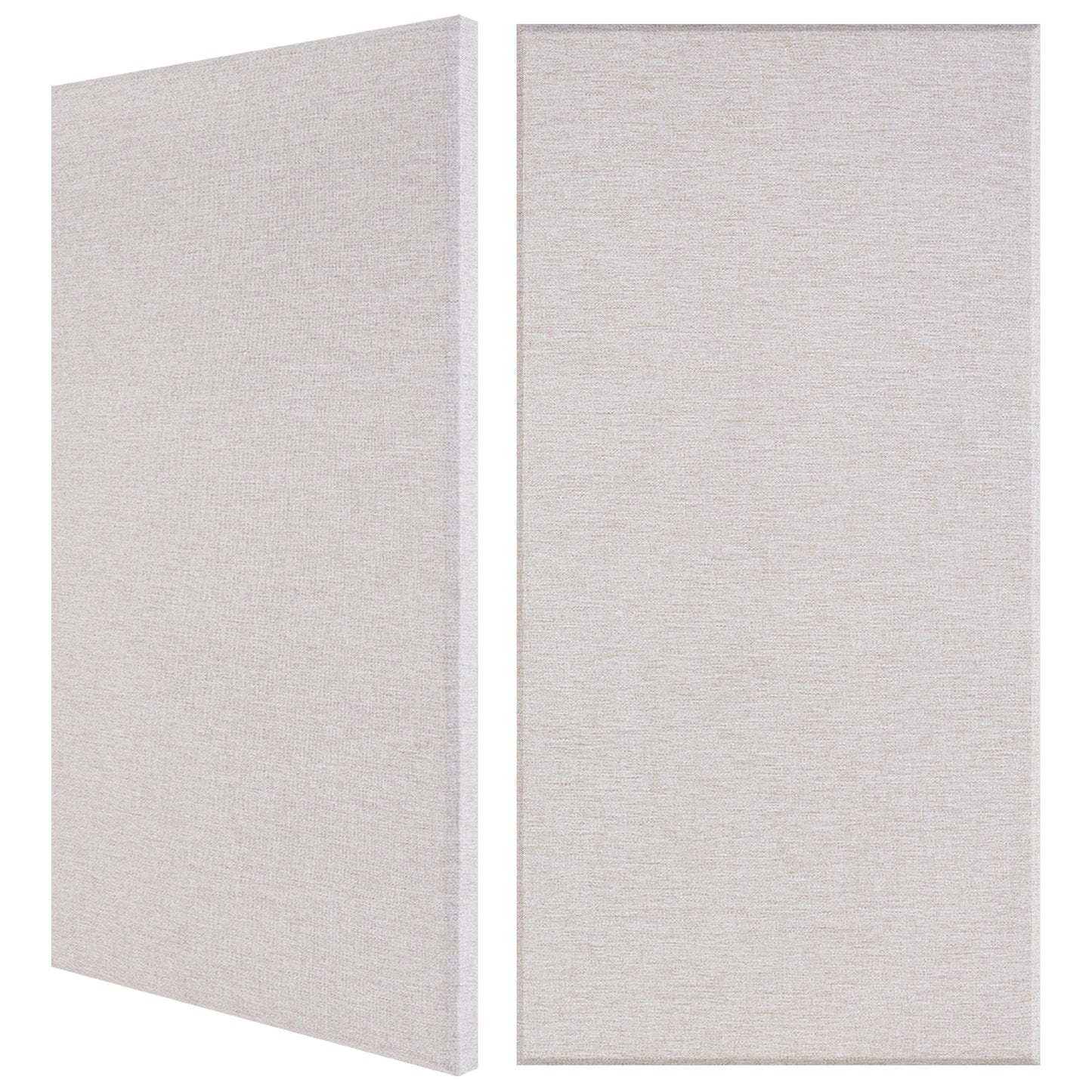 BUBOS 2 PCS Fabric Acoustic Panels,47.2''x23.6''