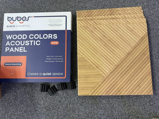 Bubos Large Acoustic log color 72*48"