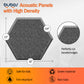 Bubos Hexagon Acoustic Panels Self-adhesive 14*13"   Minimum order: 4 sets