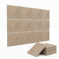 BUBOS 6 Pack Acoustic Panels,23.6" x 23.6" Thickened Sound Absorbing Wall Panels