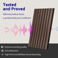 Bubos 2pcs Acoustic Panels Wood Soundproof panels
