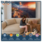 BUBOS 6 Pack Art Acoustic Panels Soundproof Wall Panel,23.6X23.6 Inches,Canyon Fire