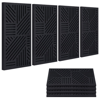 BUBOS 4 PACK Thickened Acoustic Panels, 23.6''x11.8''
