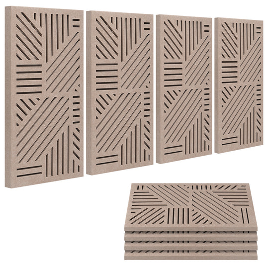 BUBOS 4 PACK Thickened Acoustic Panels, 23.6''x11.8''