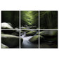 BUBOS 6 Pack Art Acoustic Panels Soundproof Wall Panel,23.6X23.6 Inches,Ancient Green