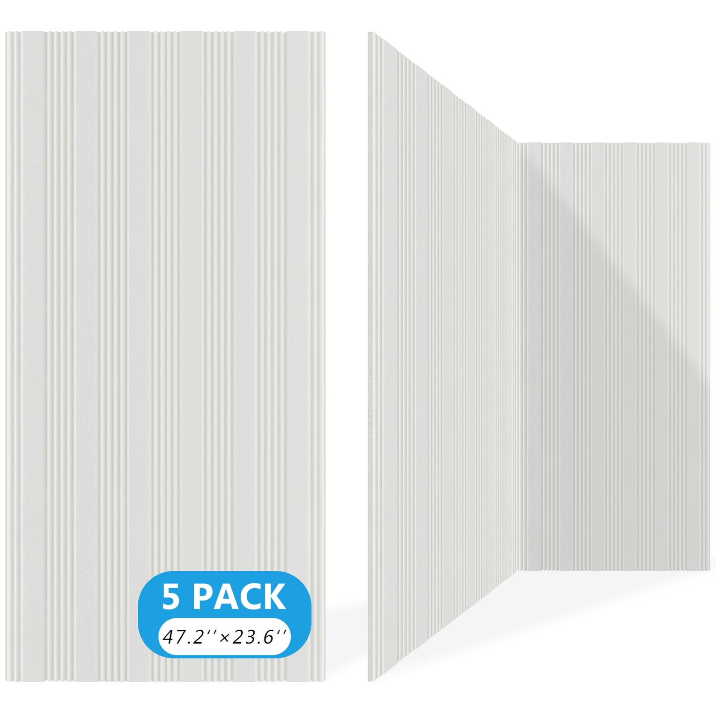 5 Pack SoundProof Foam Panels 48*24"