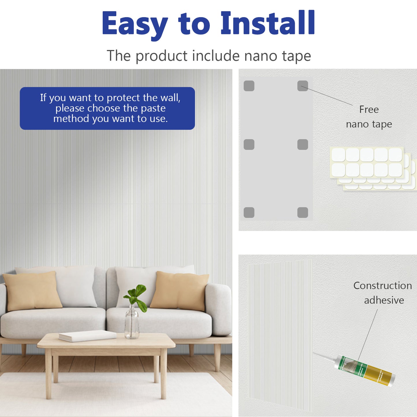 5 Pack SoundProof Foam Panels 48*24"