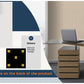 BUBOS 4 Pack Large Acoustic Panels 47.2"x23.6"