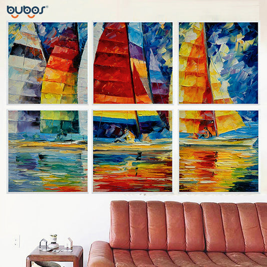 Bubos Art Acoustic Panels Racing Sail