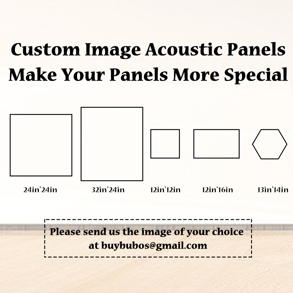 Bubos Custom Image Acoustic Panels