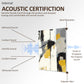 Bubos Art Acoustic Panels Abstract 24x24"